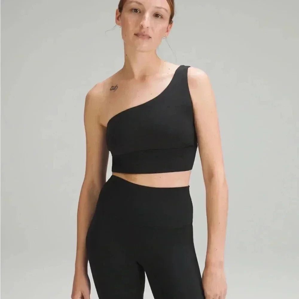 Lululemon Align Asymmetrical pink bra size 14 - Picture 1 of 5